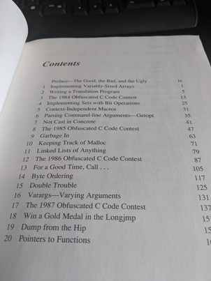 Table of Contents